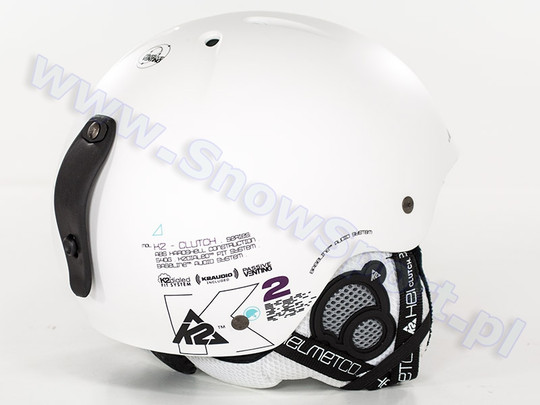 Kask K2 Clutch PRO Audio White Metallic