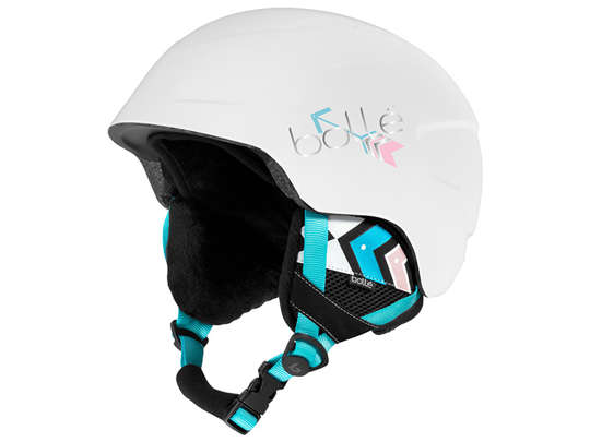 Kask Bolle B-Lieve Kids Ski Helmet Matte White Apache 2020