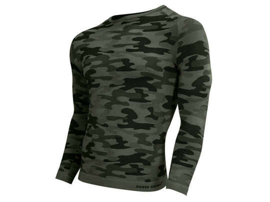 Koszulka termoaktywna Sesto Senso Militaria Khaki